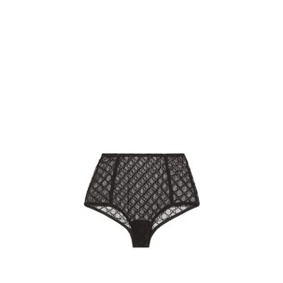 Culotte en tulle à motif GG brodé