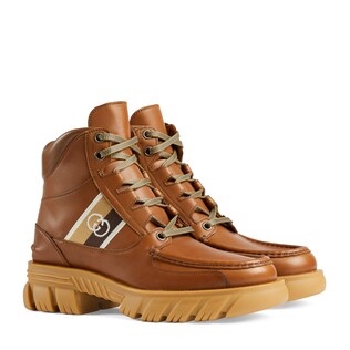 Bottines avec détail GG pour homme