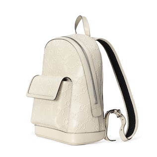 GG embossed backpack