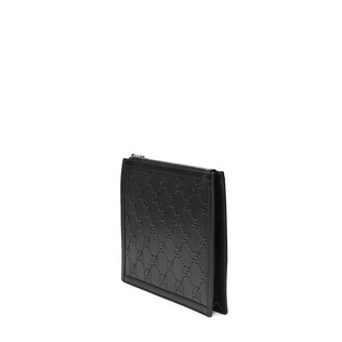Pouch aus geprägtem GG Leder