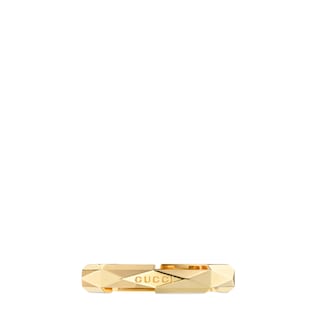 Gucci Link to Love系列饰钉戒指