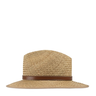 Straw hat with Horsebit