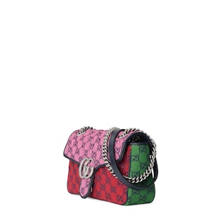 Sac à épaule GG Marmont Multicolor petite taille