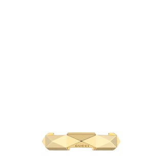 Gucci Link to Love studded ring