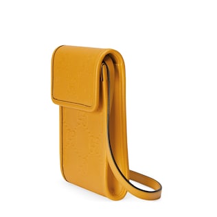 Mini borsa con motivo GG in rilievo