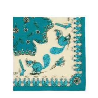 Freya Hartas print cotton scarf