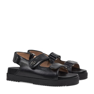 Women's sandal with Double G