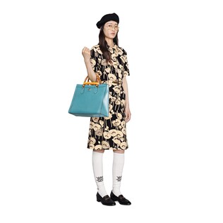 Poppy flowers print jersey dress