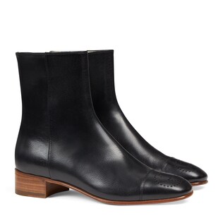 Women's ankle boot with Interlocking G