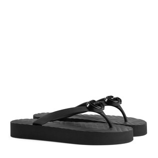 Women's chevron thong sandal