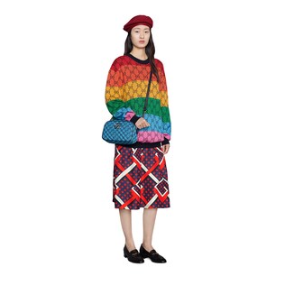 GG Multicolor wool cotton sweater