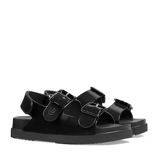 Women's sandal with mini Double G