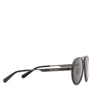 Sonnenbrille mit Rahmen im Pilotenstil