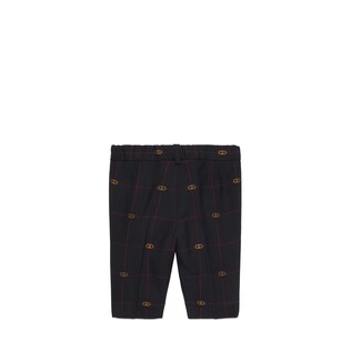 Baby Interlocking G wool trousers