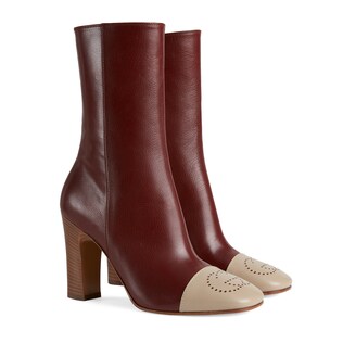 Women's boot with Interlocking G