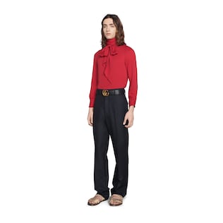 2015 Re-Edition pantalone in lana mohair