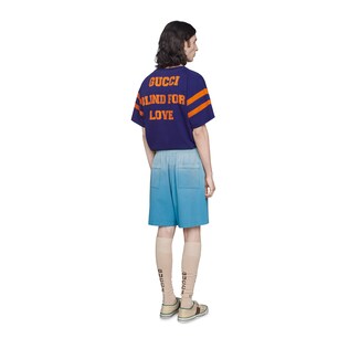 T-shirt with '25 Gucci Eschatology and Blind for Love 1921' print
