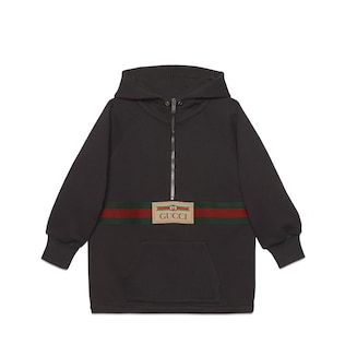 儿童饰Gucci标签夹克