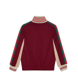 Children's technical jersey jacket