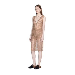 2015 Re-Edition floral lace dress