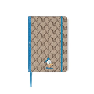 Großes Disney x Gucci Notizbuch mit Donald Duck