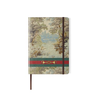 Cuaderno grande con estampado Radura