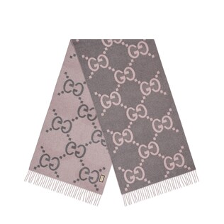 Écharpe en jacquard de cachemire GG