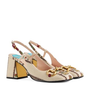 Women's Gucci 100 sling back pump
