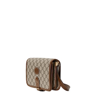 Mini shoulder bag with Interlocking G