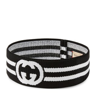 Interlocking G stripe headband