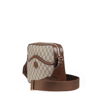Messenger bag with Interlocking G