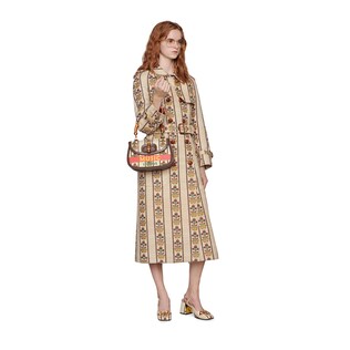 Gucci 100 flower and crown coat