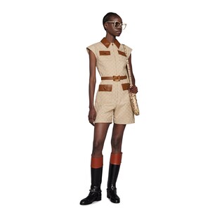 Gucci 100 GG canvas jumpsuit