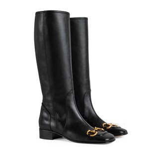 Women's knee-high boot with Horsebit