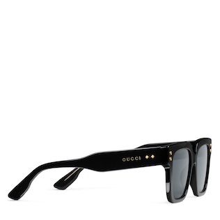 Rectangular frame sunglasses