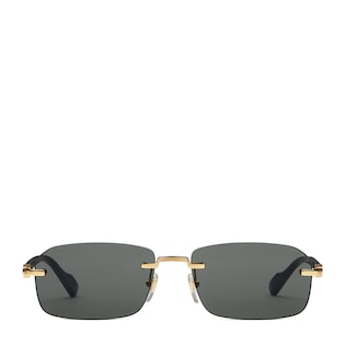 Lunettes de soleil rectangulaires