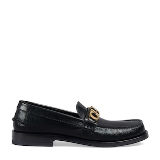 Women's Gucci leather loafer