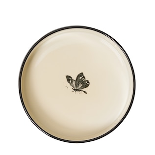 Large Herbarium print pet bowl