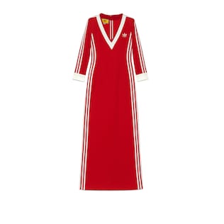 adidas x Gucci Kleid aus Baumwolljersey