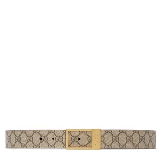 GG belt with rectangular buckle