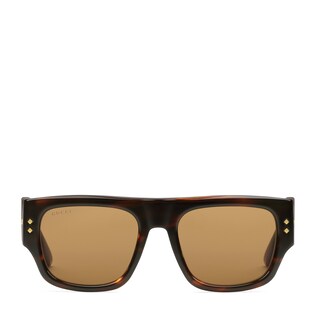 Sonnenbrille mit eckigem Rahmen