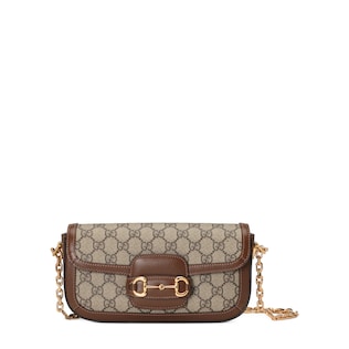 Borsa a spalla Gucci Horsebit 1955 misura piccola