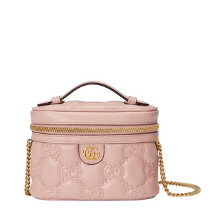 GG Matelassé top handle mini bag