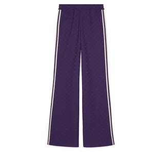 Weite adidas x Gucci Hose mit GG Trefoil