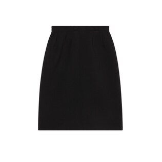 Wool skirt