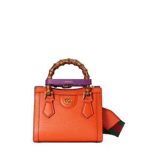 Gucci Diana竹节迷你托特包
