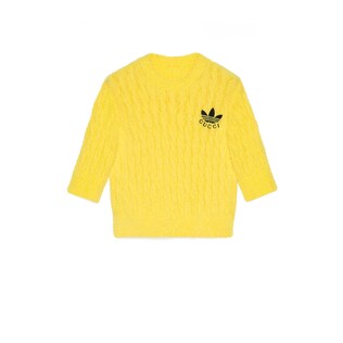 adidas x Gucci cable knit top