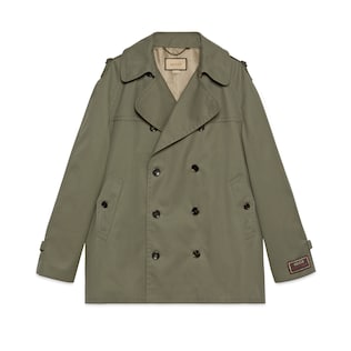 Trenchcoat aus feinem Gabardine