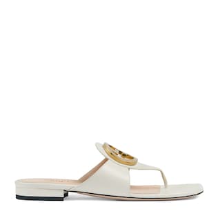 Gucci Blondie系列女士夹趾凉鞋