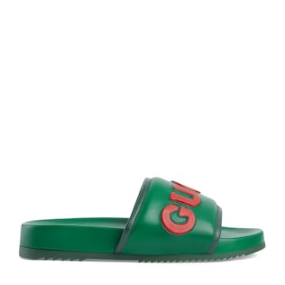 Men's Gucci slide sandal